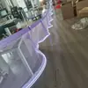 Decoraciones Luminosas de Tul Personalizadas para Bodas, Tiras de Luces para Restaurantes, Accesorios de Boda, Cortinas para Exteriores 110V220V Personalización