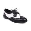 Comercio Exterior 2026 Nuevos Zapatos Planos con Cordones para Hombres y Mujeres, Adecuados para Parejas, Tallas 40-73, Zapatos de Tacón Cuadrado con Parches de Patrón Floral