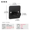 Gancho para Ropa de Baño de Aluminio Espacial Gancho para Colgar Ropa en Puerta Gancho de Metal Fuerte para Colgar en Pared Gancho Adhesivo sin Taladro