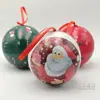 Lata de Hoja Lata para Empaque de Dulces de Juguete Tarro de Regalo Navideño Tarjeta de Animación de Dibujos Animados para Frijoles de Chocolate Tarro de Pelota