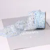 Ribete unilateral fragmentos tridimensionales flor malla cinta lazo DIY accesorios para el cabello accesorios para la ropa cinta cinta