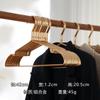 Colgador de aleación de aluminio espacial para ropa de hogar, sin costuras, engrosado, colgador de ropa de acero inoxidable engrosado, lujo ligero, de alta gama, colgador de ropa dorado