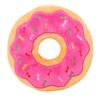 Juguete de cumpleaños para mascotas popular de Amazon, lindo juguete de peluche para perros con sonido, donut de fábrica, disponible al por mayor.