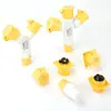 Enchufe Socket de Bajo Voltaje Amarillo 3 Polos 110V 16A 32A 2P+E Modelo Viejo Ip44 16A/32A2P+E