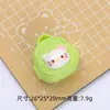 Mochila Nueva Linda Maullido Dibujo Animado Hecho a Mano Accesorios de Joyería DIY Accesorios Pequeños de Pegamento Crema Resina Material al por Mayor