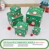 Caja de Regalo Hecha a Mano Navideña Decoraciones debajo del Árbol Juego de Siete Piezas Accesorios de Decoración para Ventana de Hotel y Centro Comercial Combinación de Adornos