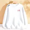 Moletom espesso de outono e inverno para homens, blusa de gola redonda casual, jaqueta de corte solto, camisa básica versátil, de manga longa e quente