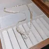 Aretes y Collar de Fragmentos Geométricos Plateados de Verano, Cadena para Clavícula de Lujo Ligero de Alta Gama, Accesorio de Cuello Versátil Simple y de Moda para Mujer