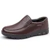 Sapatos Masculinos de Couro Genuíno para Homens de Meia-Idade e Idosos, Tamanho Extra Grande, Solado Macio, Couro de Vaca Respirável, Sapatos de Pai, Tamanho Grande, Comércio Exterior, Sapatos Masculinos Aliexpress