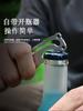 Llavero de bolsillo colgante multifuncional para exteriores, de acero inoxidable, herramienta EDC, abridor de botellas con tirador hexagonal