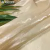 Tela de verano satén Xiangfei seda plateada organza luz de agua tela para camisa de vestir de mujer con protección solar polarizada