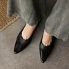 ¡Serie de zapatos para mujer talla grande 34-42! Zapatos de gamuza de oveja de capa superior con tacón grueso retro para otoño de 2026, zapatos de tacón de copa de vino para mujer para ir al trabajo