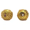 Acessórios DIY Colar Fino Banhado a Ouro Estilo Chinês Pulseira 925 Novo Estilo Chinês Furo Reto Corte Através do Corpo Acessórios Dragão Dourado
