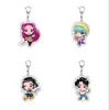 Llavero Acrílico Doble Cara Rumi Mila Zoe Merchandising de Anime Mochila
