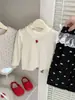 Estilo Coreano Meninas Primavera e Outono Versátil Princesa Camisa Básica Nova Gola Redonda Top Fino Bebê Casual Camiseta de Manga Longa