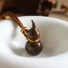 Outono e Inverno Novo Colar com Pingente de Cabacinha Esmaltada com Gotejamento de Óleo Acessórios para Mulheres, Corrente de Suéter Puxável de Luxo Leve Nicho High-End