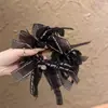 Diadema de Red con Encaje y Lazo Estilo Retro de Lujo Ligero, Cuerda para el Cabello Súper de Hada de Gama Alta, Accesorio Versátil para el Cabello