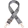 Nueva Correa de Hombro para Bolso de 38 mm Rombo Color Contrastante Accesorios Ropa Correa de Bolso para Mujer Hombro Único Diagonal Ajustable Correa de Hombro para Mochila