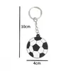 Llavero de Fútbol Mundial de Fútbol Goma Suave de PVC Colgante Deportivo para Estudiantes Regalo Pequeño de Fábrica Llavero al por Mayor