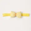 Accesorios para el Cabello de Bebé y Niños de Nuevo Estilo Veraniego Europeo y Americano, Diademas Lindas de Color Liso, Pañuelos para la Cabeza, Productos para Bebés, Pajaritas para Niñas