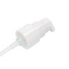 Botella de plástico PET personalizada de 20 dientes y 95 ml, botella cuadrada, botella de agua con atomizador, botella de agua de maquillaje subembotellada, se puede equipar con boquilla