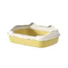 Bandeja para Arena de Gato, Dispositivo de Defecación Barato Extra Grande, Inodoro para Perro, Semicerrado, Desodorante, Antisalpicaduras, Suministros Extra Grandes para Gatos y Gatitos