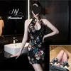 Lingerie Sexy, Desejo Sexy e Puro, Saia Curta de Boate de Luxo, Conjunto de Tentação de Uniforme, Cheongsam Clássico, Lingerie Sedutora e Sexy