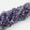 Pulsera de Piedra Cruda de Grava de Ágata Cristalina Desmagnetizada con Cuentas de Piedra Asimétrica Perforada Accesorios de Joyería DIY 5-8mm