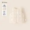 You Bao Roupas Infantis Camada Interna Quente e Versátil para Meninas Top Colete Espessado Três-Prova para Meninos Colete de Penas de Inverno para Crianças