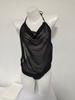Vestido de Paja Deseo Puro Cuello Halter Malla Transparente Cuello Oscilante Espalda Descubierta Encaje con Cordones Adelgazante Lencería Sexy de Alta Gama Camisón 2176