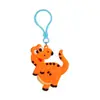 Llavero Colgante de Dinosaurio Nuevo Transfronterizo Accesorio de Goma Suave de PVC DIY Dibujos Animados Regalo para Niños Adorno Colgante de Moda