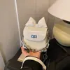Bolsa Transversal Fofa Transfronteiriça, Mini Bolsa de Ombro da Moda, Bolsa Quadrada Pequena com Corrente, Bolsa de Mão, Estilo Coreano de Verão com Laço Novo Modelo