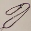 Corda para Pingente de Jade Macia e que Não Desbota, Cordão de Colar Unissex, Corda para Pingente de Jade Feita à Mão, Dourado
