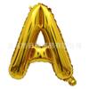 Globo de Letra de Cuerpo Delgado Versión Imitación US de Papel de Aluminio Rosa Dorado Plateado de 16 Pulgadas Globo Digital Decoración de Cumpleaños Boda