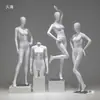 Maniquí de tienda de ropa, accesorios, soporte para escaparate femenino, soporte de maniquí estilo coreano, maniquí de medio cuerpo, modelo de ropa interior de cuerpo entero para mujer