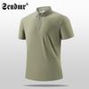 Polo de Golf Cuadros Refinados para Hombre Verano Casual Negocios Deportes Camiseta de Manga Corta Ropa de Seda de Hielo de Secado Rápido para Hombre
