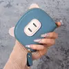 Nuevo Tarjetero Cyber Celebrous para Mujer Ligero para Estudiante Cerdo Cremallera Multi-Tarjetero Cuero Suave Tarjetero Monedero