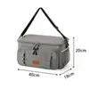 Bolsa de Picnic al Aire Libre de Venta Caliente Transfronteriza Gran Capacidad 35L Bolsa Térmica Bolsa Térmica Se Puede Llevar al Hombro y Bandolera Bolsa de Cosméticos