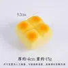 Pu Rebote Lento Comida Simulada Modelo Grande de Pão Estilo Mesmo da Xiaohongshu Pão de Abacaxi Pão de Lagarta Brinquedo de Apertar