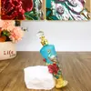 Frasco Recarregável de Perfume Esmaltado 25ml, Frasco Recarregável de Viagem, Frasco Aplicador de Óleo Essencial, Cor de Pavão Estilo Chinês Exquisito e Luxuoso