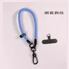 Lanyard de teléfono moderno y colorido, accesorio anti-pérdida, correa corta unisex con clip trasero, adecuado para senderismo y uso al aire libre como accesorio cruzado