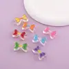 16*26mm Pingente de Gota de Óleo Acrílico Contas DIY Pulseira Acessórios de Cabelo Elástico de Cabelo Cadarço Decoração Acessórios de Joias com Contas
