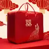 Saco de Embalagem para Colcha de Casamento, Saco Grande de Armazenamento para Colcha e Roupas de Casamento, Saco de Armazenamento Espessado, Saco de Embalagem Festivo Vermelho