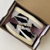 Zapatos para Niños Putian Versión Pura Original Alta AJ1 Low Barb Negro Samurai Qiao Uno Conjunto Zapatos de Tablero para Niños Zapatos para Niños y Niñas