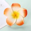 4/5/6/78/9cm Tocado de flor de huevo pasador de pelo simulación EVA tocado hawaiano flor traje de baño viaje costero flor de PE