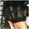Tejido de Punto de Urdimbre Ojo de Pájaro Malla Cuadrada Grande Hilo 32s Tejido de Lino de Cristal Forro para Ropa Deportiva de Moda Otoño/Primavera Ropa Casual