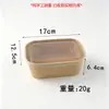 Cajas de Almuerzo Desechables, Cajas de Almuerzo de Papel Kraft, Ensalada de Frutas, Comidas Ligeras, Comida Rápida para Picnic, Cajas de Papel Bento, Cajas de Embalaje para Llevar