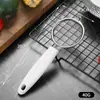 Acero inoxidable oreja puntiaguda mango de madera colador pequeño casero cocina leche de soya jugo filtro de residuos de té herramientas de repostería tamiz para harina
