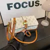 Bolso Baguette Estampado Retro, Bolso Clásico de Moda de Alta Calidad con Diseño de Nicho para Debajo del Brazo, Bolso de Mujer, Bolso de Hombro Único Cruzado