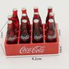 DOLLHOUSE1:12 miniaturas mini bebida refrigerante comida acessórios de jogo modelo cena simulação casa de boneca de argila